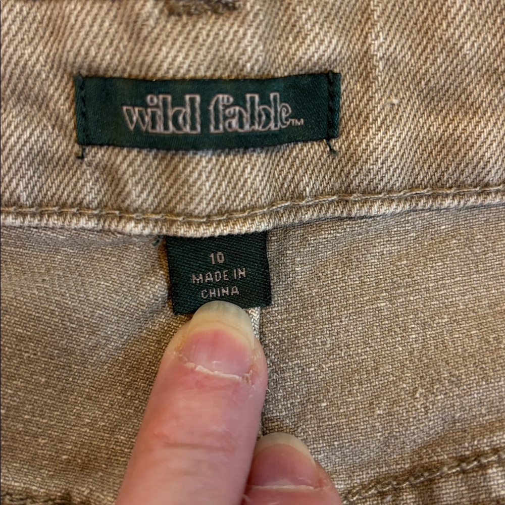 Wild Fable High Rise Straight Button Fly Size 10 - Picture 5 of 12